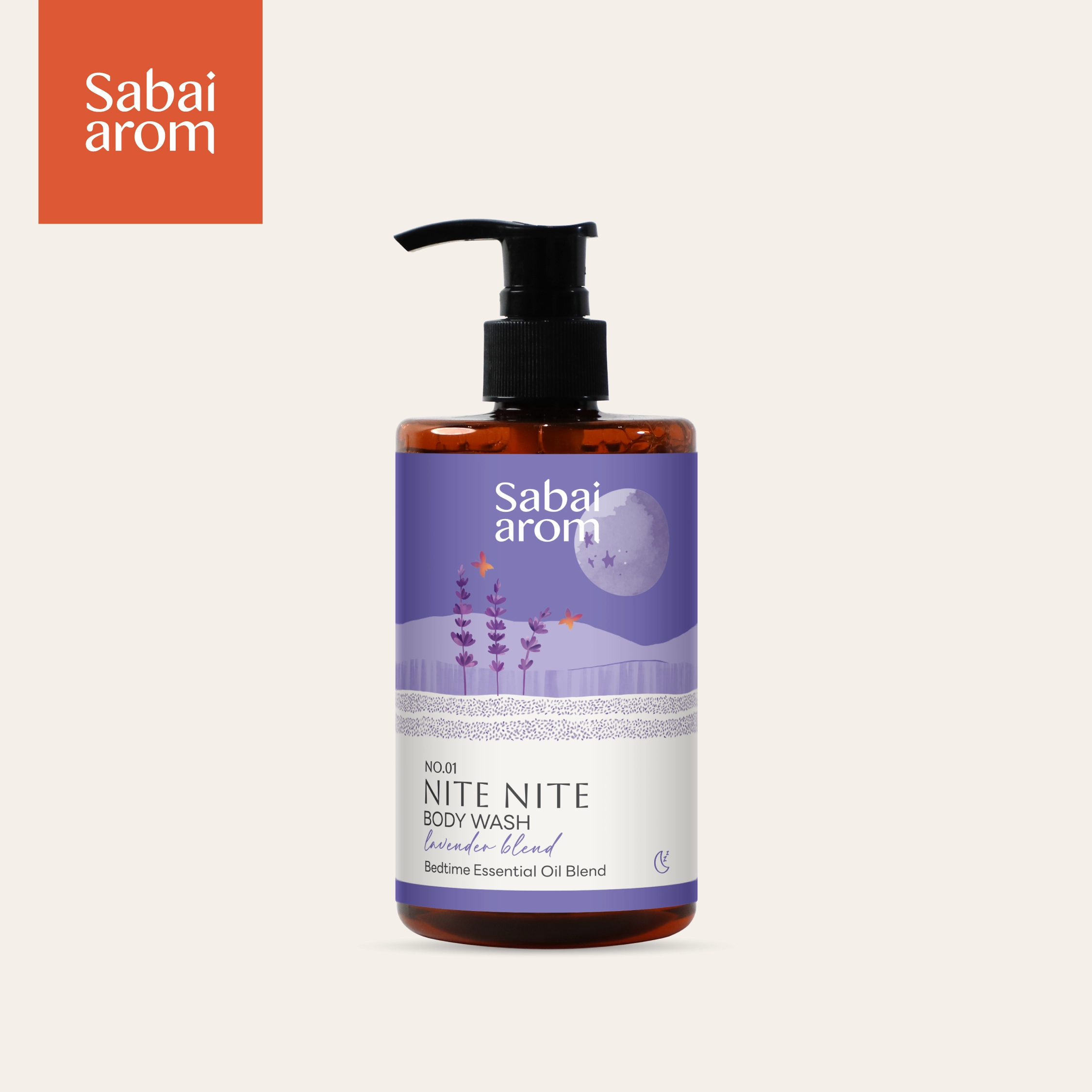 EO-BODY WASH_sleep well (1) Nite Nite Body Wash 300 ml. - Image 1