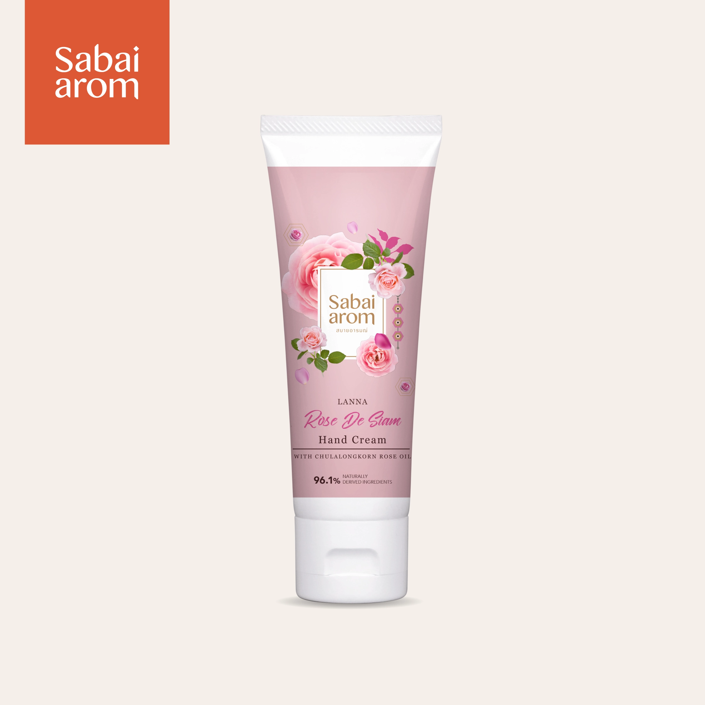 ROSE_75g Rose de Siam Hand Cream 75 g. - Image 1