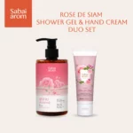 Sabai arom Rose de Siam Hand Cream & Lanna Rose De Siam Bath Shower Gel
