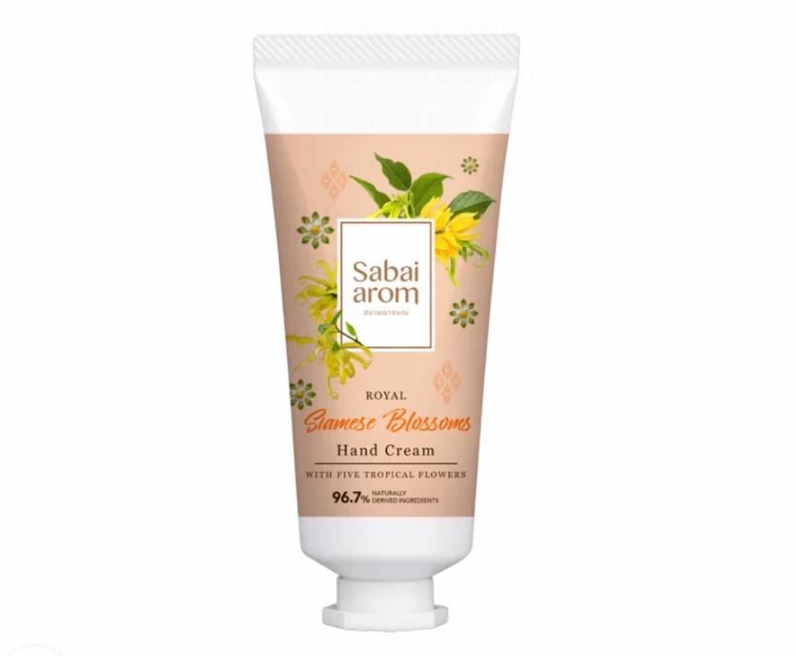 Here's How To Make Your Hands Soft And Smooth 2 Siamese Blossoms hand cream by Sabai arom